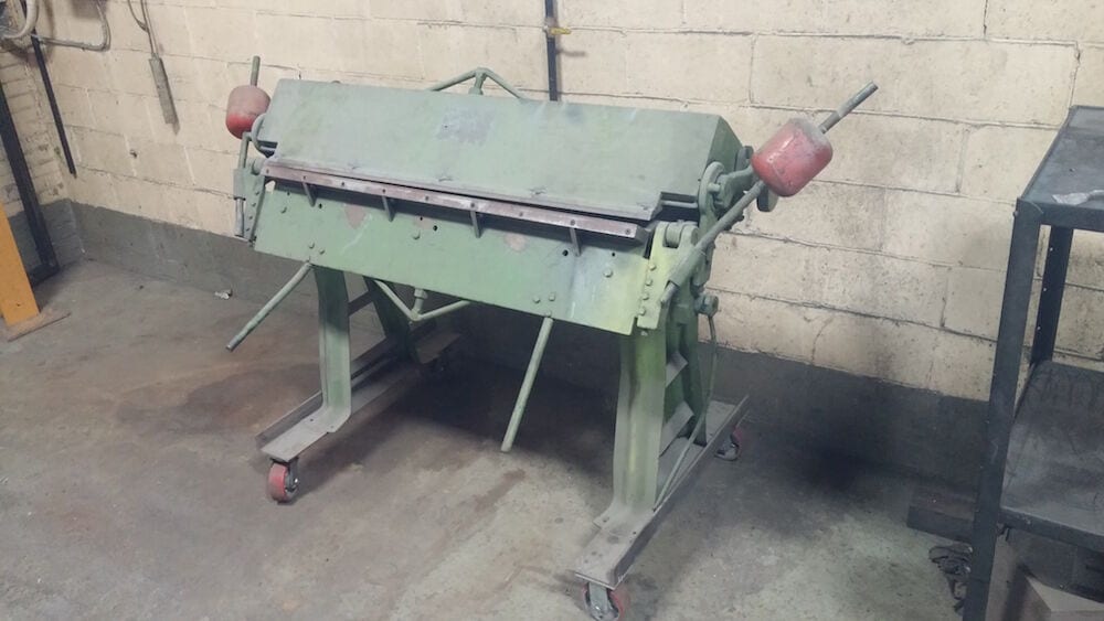 Brown Boggs Apron Brake 48" x 16ga Great condition!