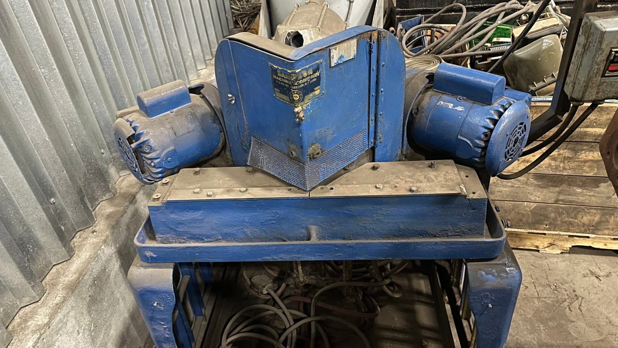 10" Double Mitre saw, Sampson, (New York), 115/230V/ 1 phase