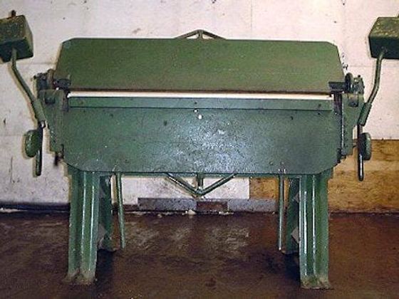 Brown Boggs Apron Brake 48" x 14 ga