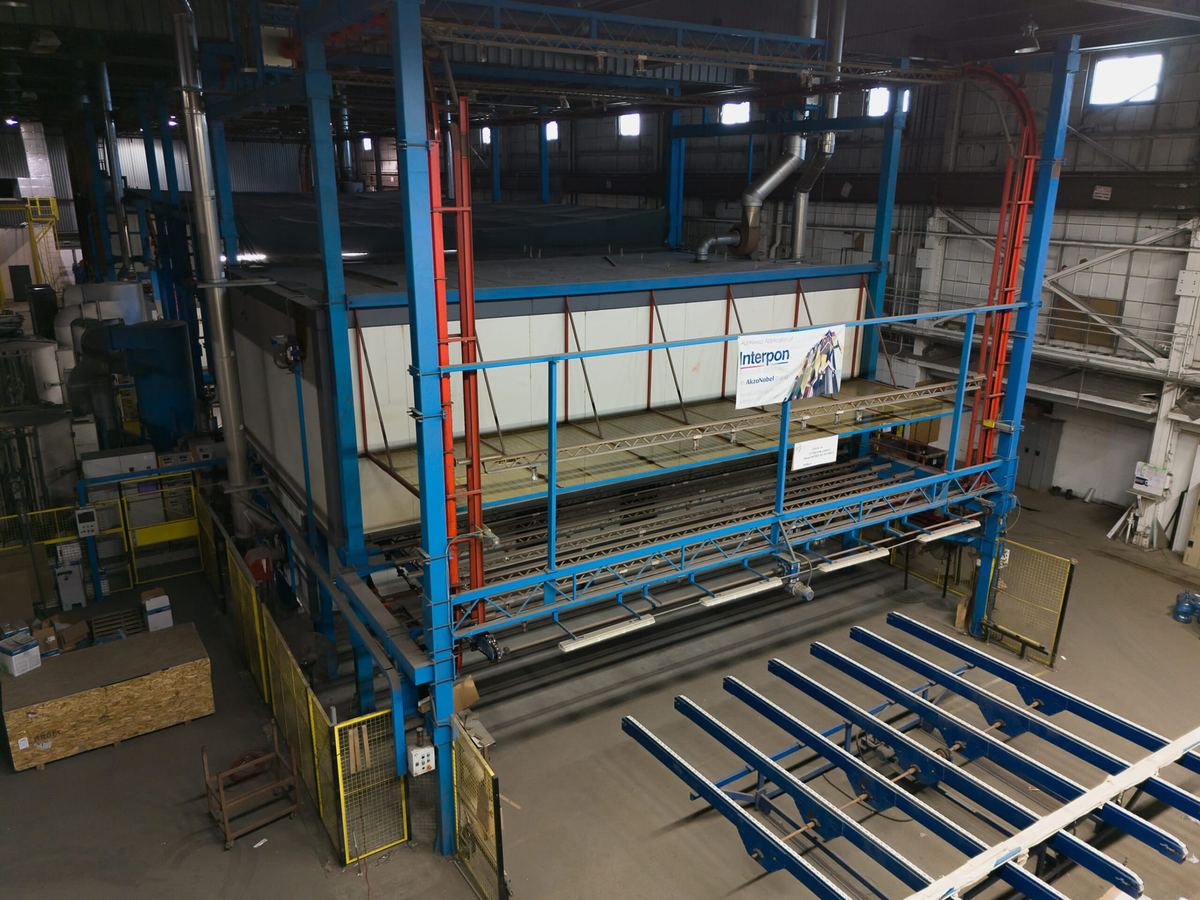 CONFERMA MICRO 120 PR (Powder Coating line in Spanish)