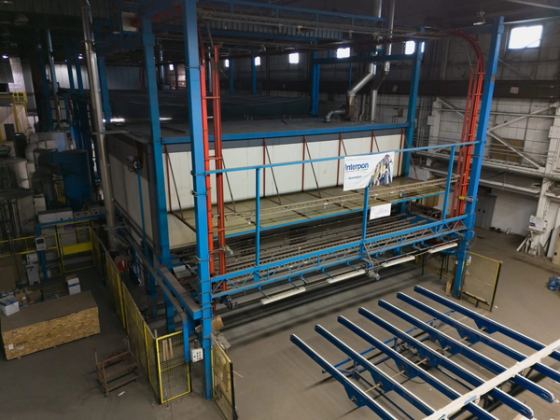 Powder Coating Line, up to 8 meter or 27 foot part length