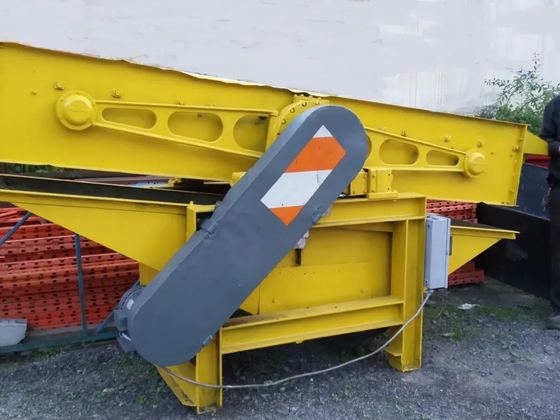 Vibratory screen, (shaker) 12 ft. x 24", single-deck, tilts ± 40°, electric drive, SMICO
