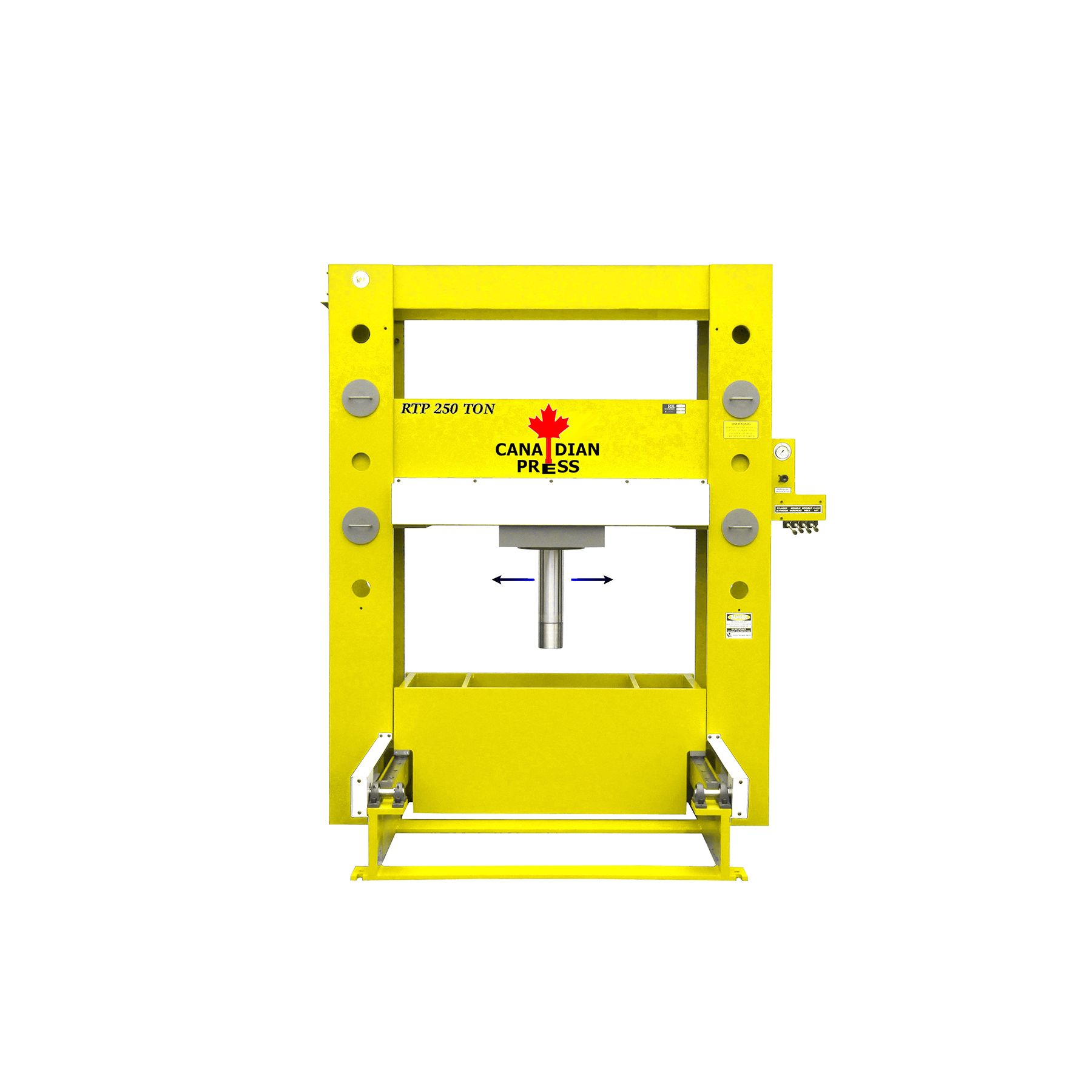 Canadian Press - 250 Ton H-Frame Hydraulic Press