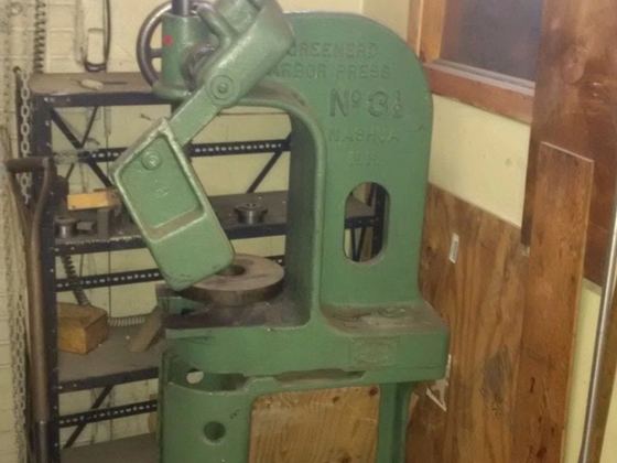 Greenerd #3 1/2 Ratchet Style Arbor Press