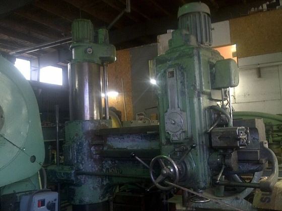 5' Radial Drill, Kitchen & Wade (V.G. England)