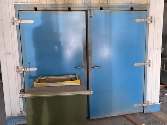 Oven with modern Allen Bradley touchscreen PLC
