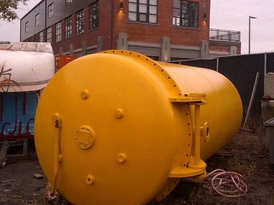AUTOCLAVE, Vacuum/pressure tank, 6 ft x 15 ft. M.S. 1 end-door