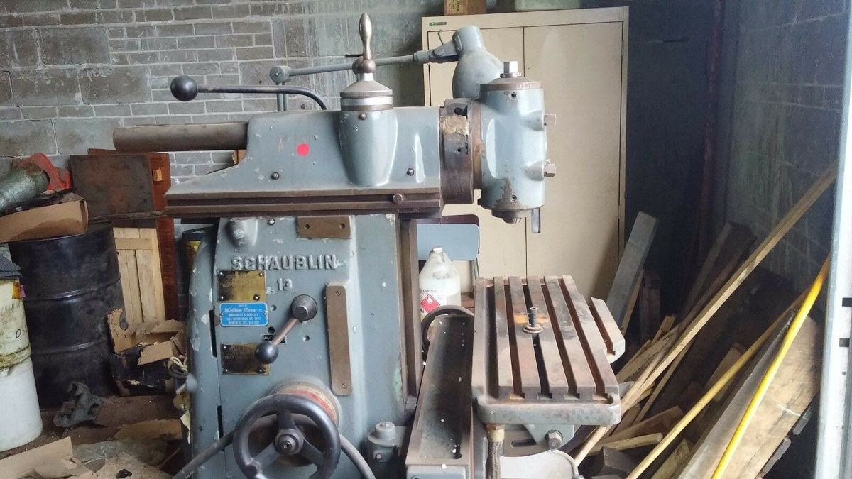 Schaublin model 13 Precision Toolroom Milling The world’s top brand!