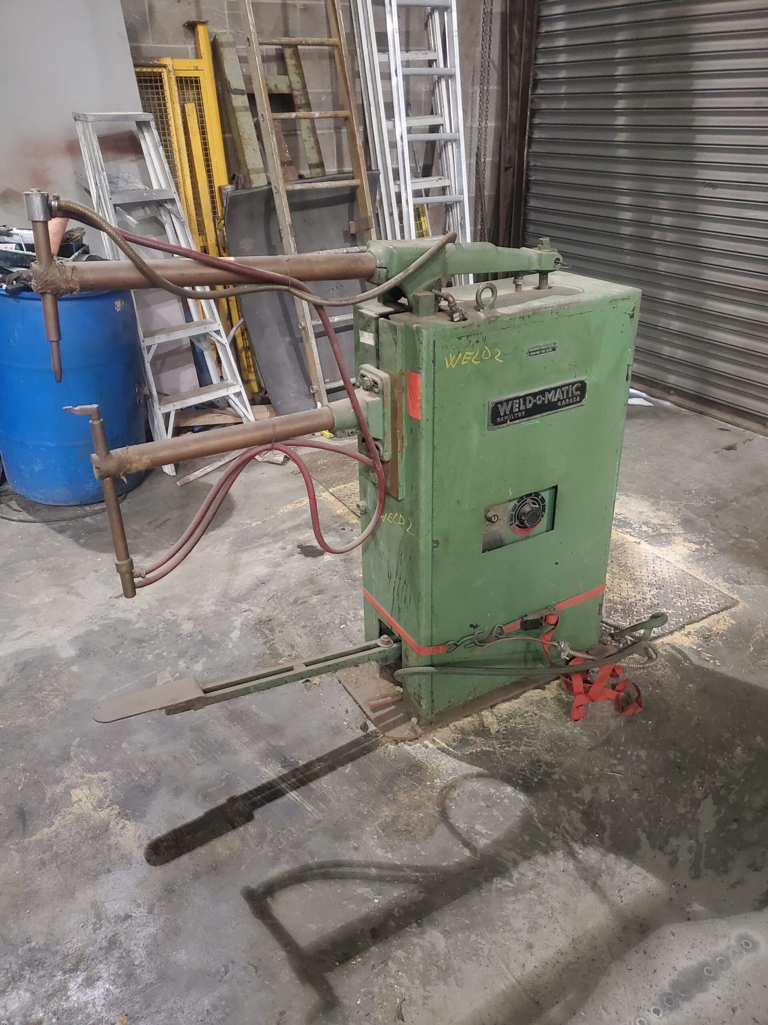 Weld-0-Matic 15 KVA Spot Welder