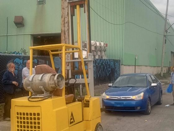 FORKLIFT, 5000 lb.Allis-Chalmers