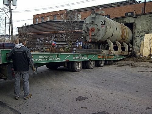 500 HP Steam Boiler, nat. gas, Volcano package type, hi-pressure, V. Good