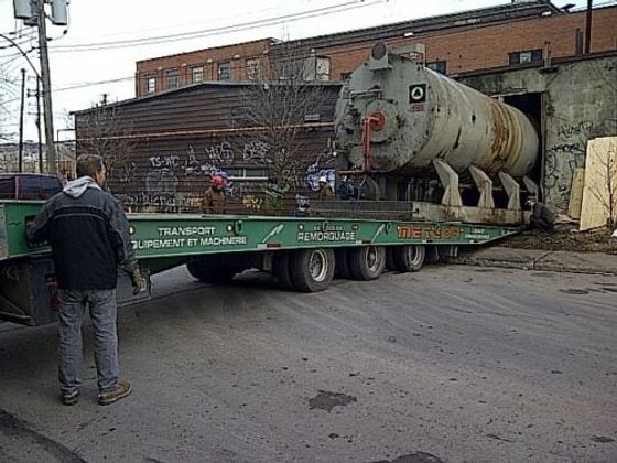 500 HP Steam Boiler, nat. gas, Volcano package type, hi-pressure, V. Good