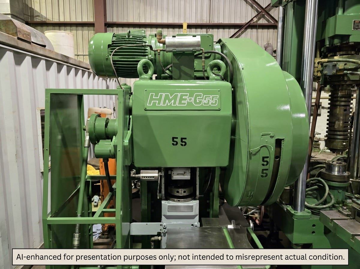 61 ton (55 ton Brit.) OBI Power Press, HME (Minster quality)