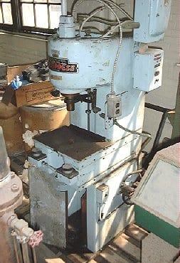 4 Ton "Denison", hydraulic C-frame press