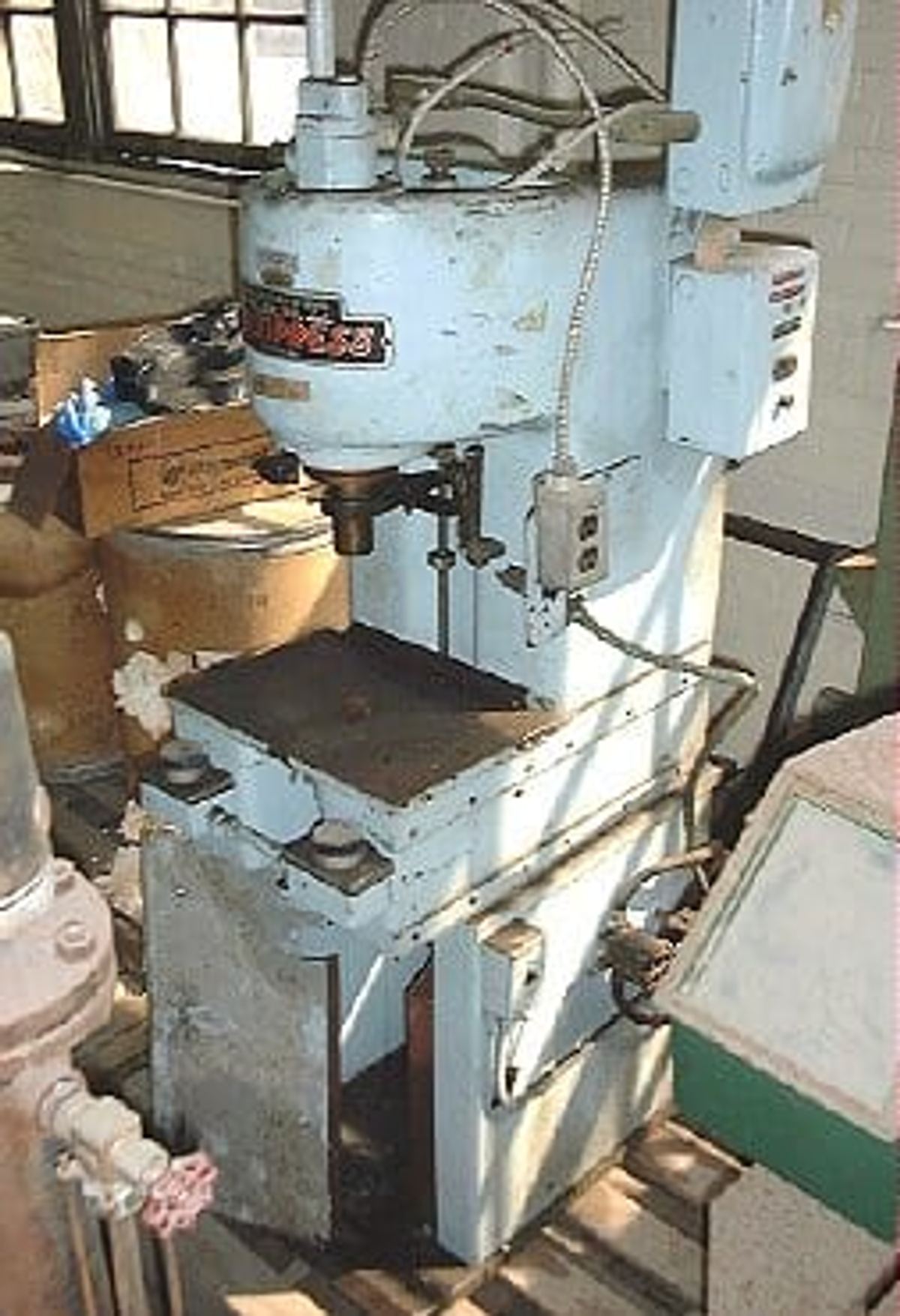 4 Ton "Denison", hydraulic C-frame press