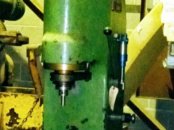 Sandretto Press, hydraulic, C-frame, 6.7 tons, Broaching etc. (European)