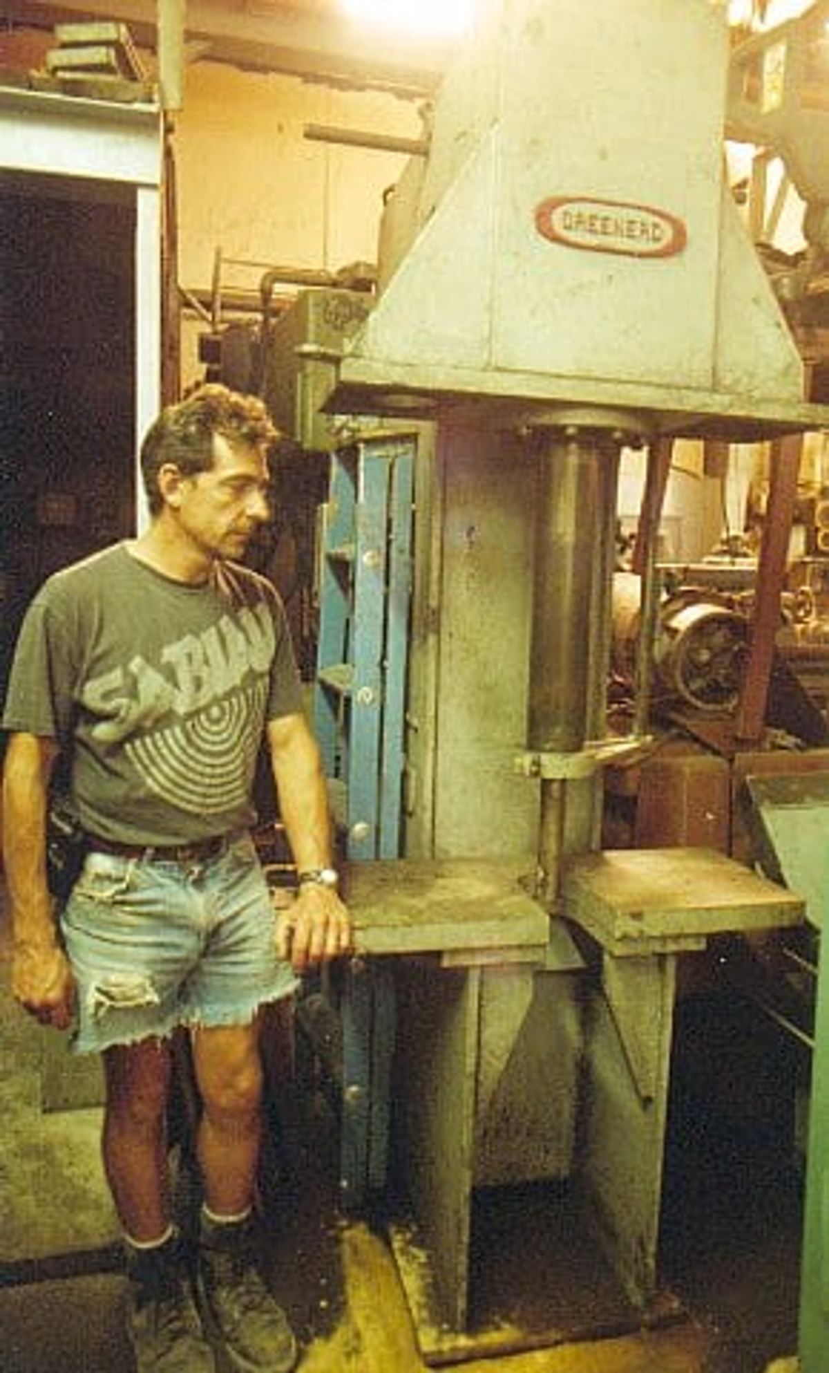 ~30 ton, Greenerd C-Frame HYDRAULIC PRESS