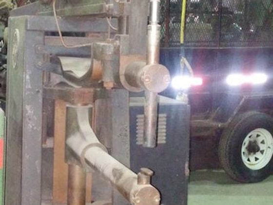 AMES 50 KVA SPOT WELDER, 24" THROAT, water Cooling, controls