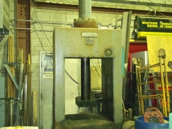 50 Ton, “Oilgear” hydraulic press