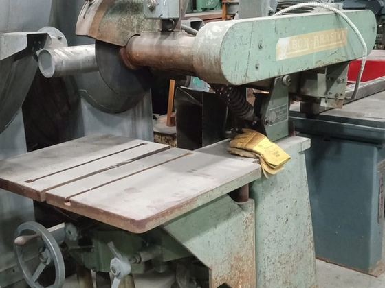 18-in diameter, Tabor abrasive saw