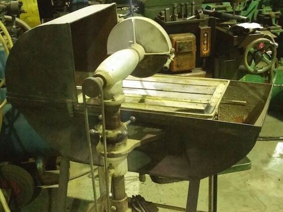 Lapidary Saw, Stone, Glass, Ceramic, 12" blade, 24" x 14" Table
