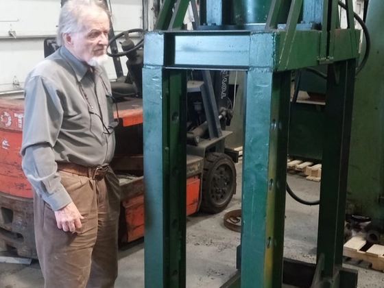125 Ton Hydraulic Press