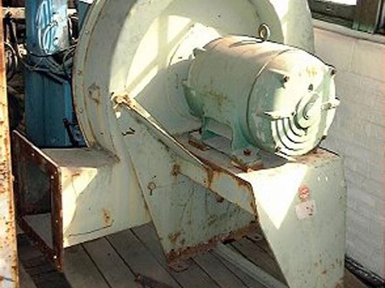 10" High pressure blower: The North American mfg Company 320-M1-50