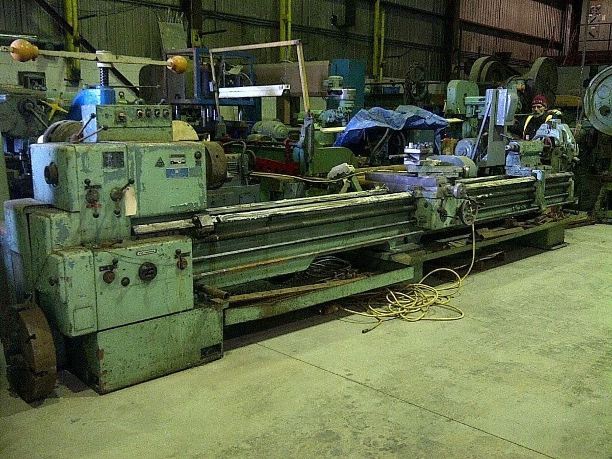 24 x 160 in. Lathe, TOS  Mod. SN63B