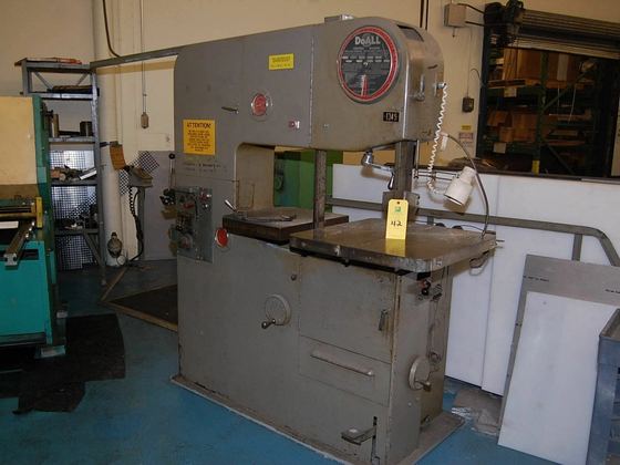 DoALL Do-ALL - MODEL-3613-1-VERTICAL-BAND-SPLIT-TABLE