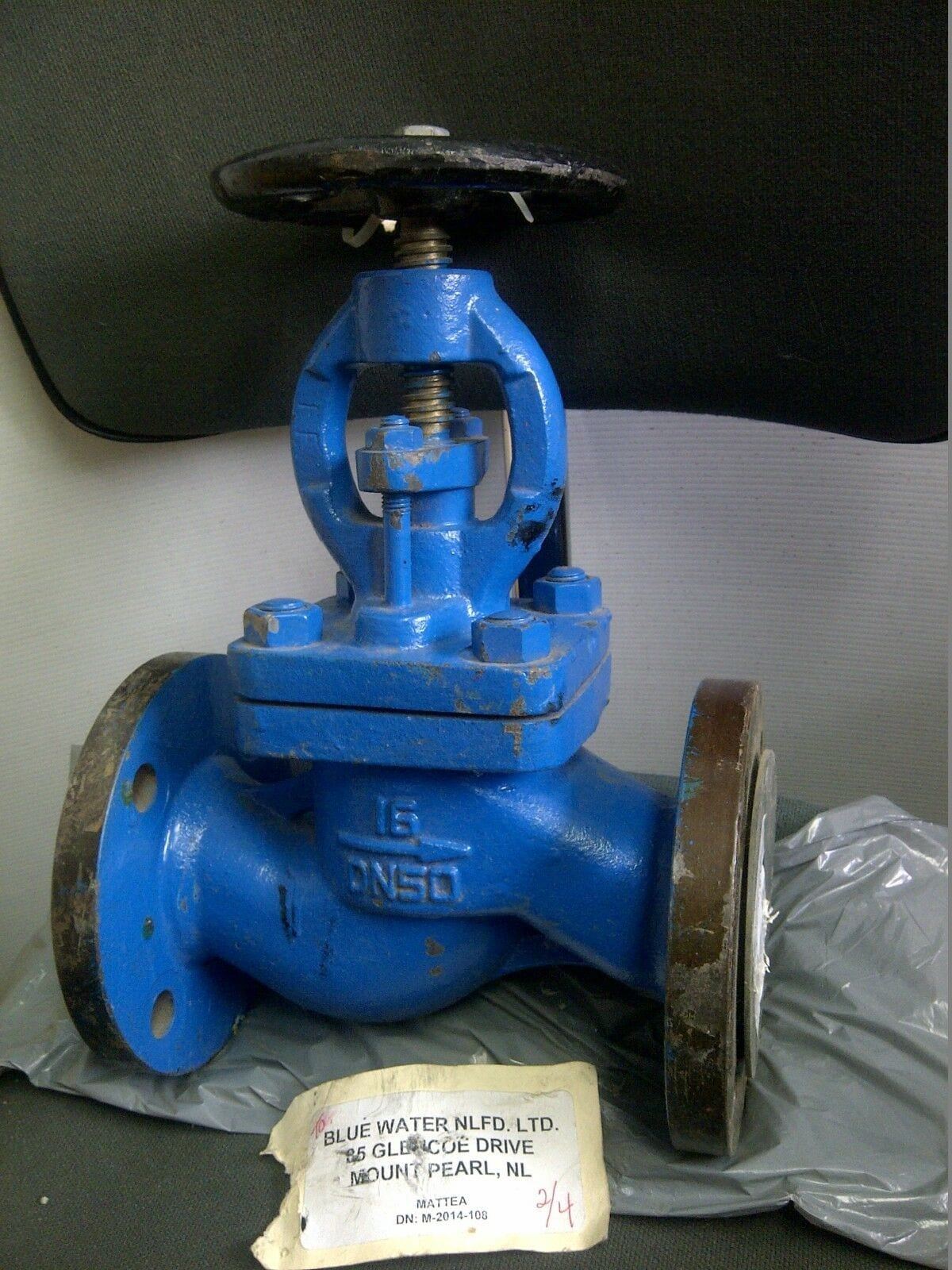Globe Valves, 2 inch, NEW! cast Iron, flanged, Industrial, or buy separately