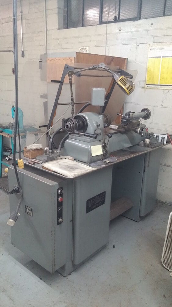 Hardinge Second Operation Lathe, Model DV-59