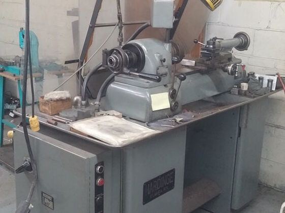 Hardinge Second Operation Lathe, Model DV-59