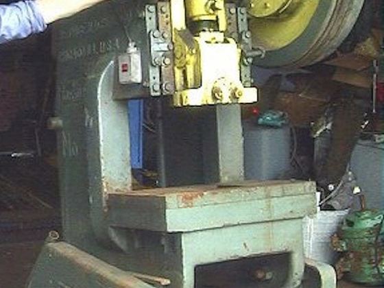 40 Ton Rousselle OBI press model 4 Air Clutch