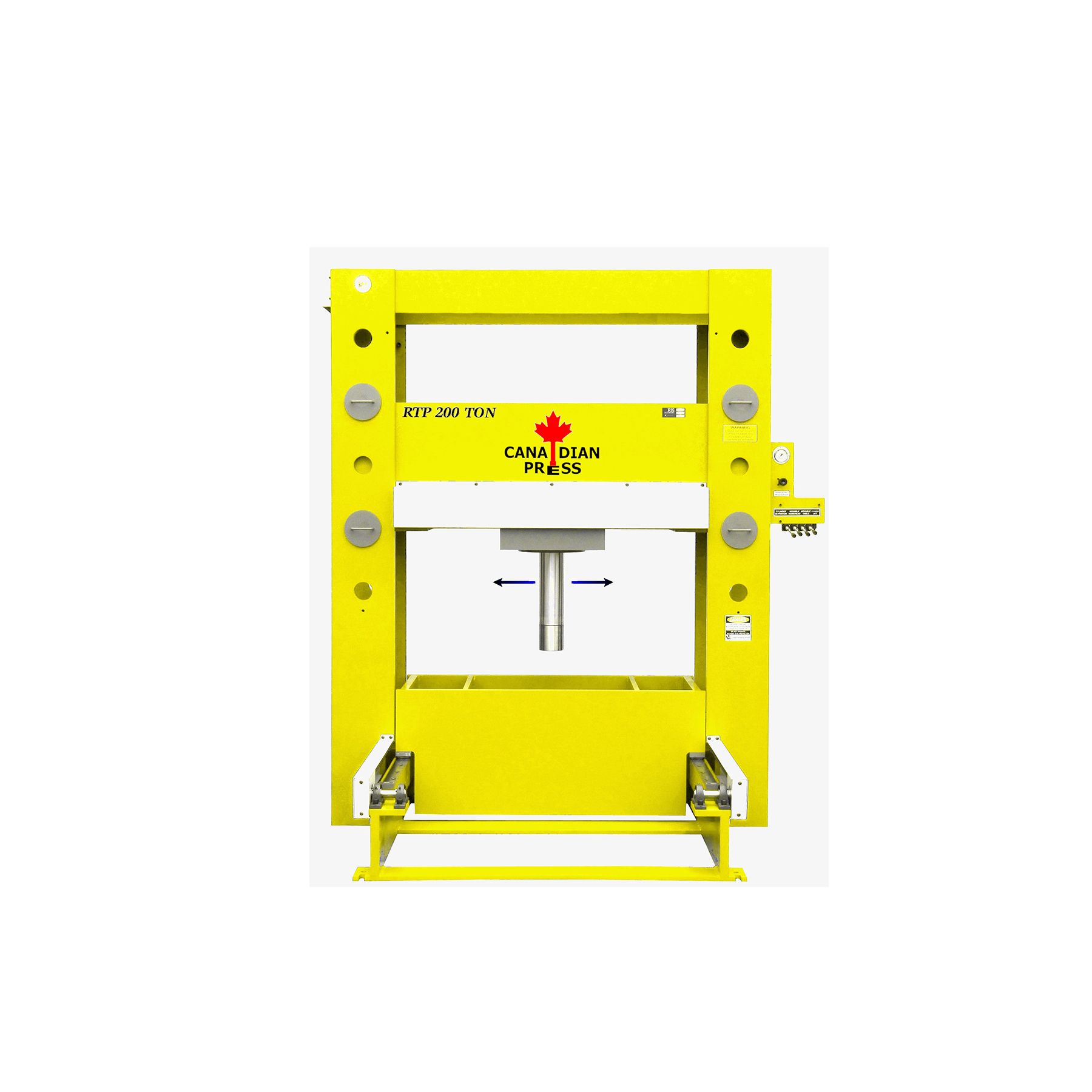 Canadian Press - 200 Ton H-Frame Hydraulic Press
