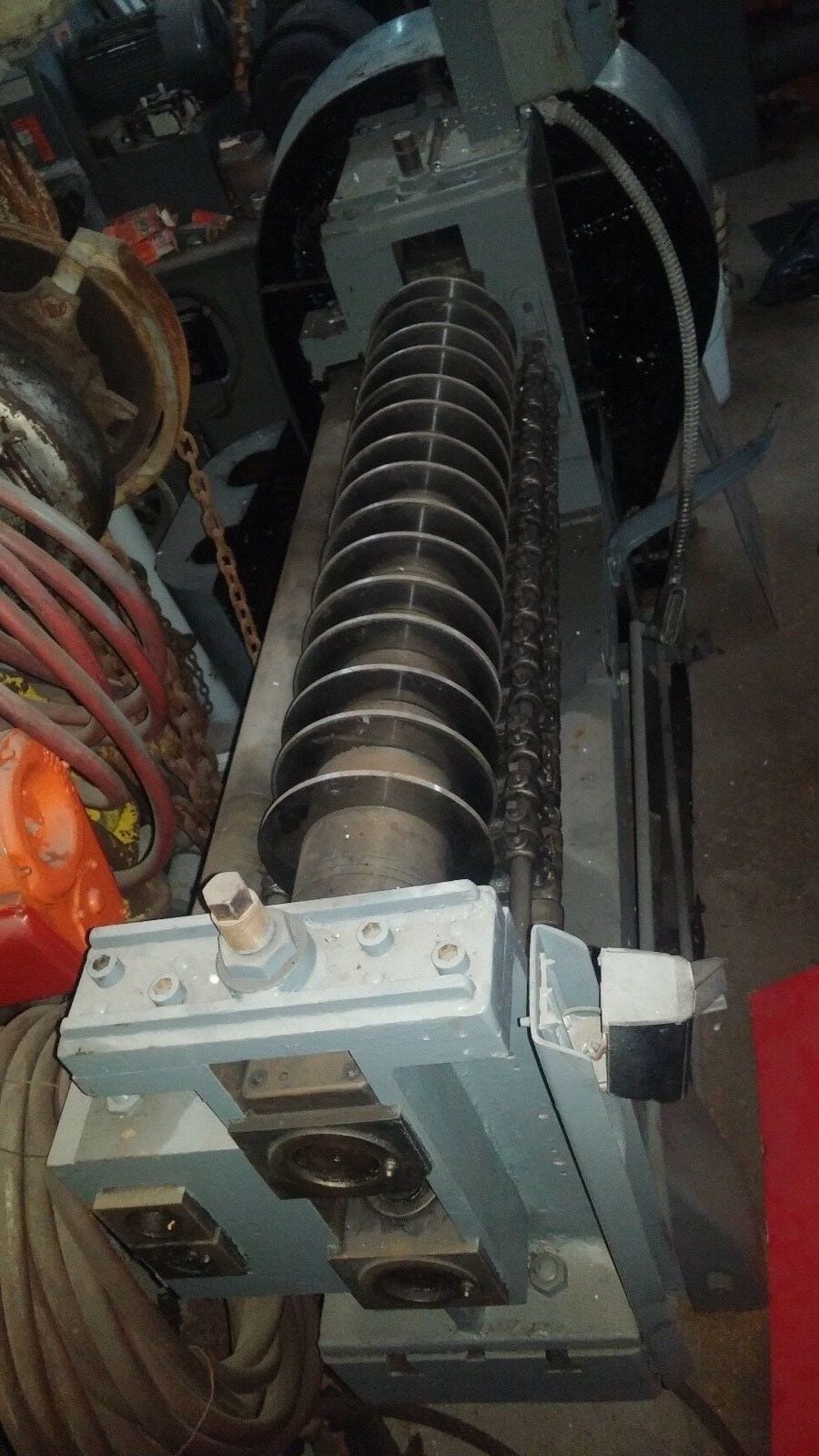 45"x 5" (OA) Slitter, 15 blades, Good deal!