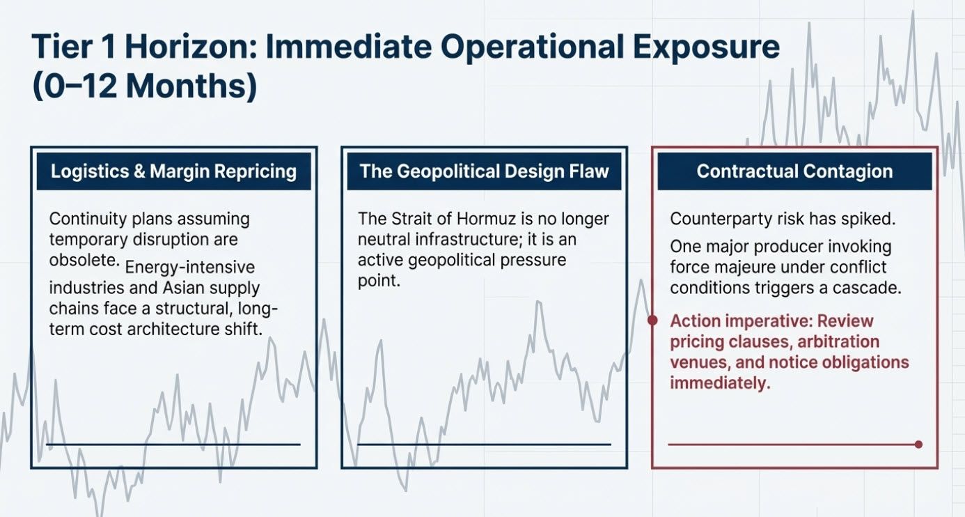 Tier 1 Horizon: Immediate Operational Exposure