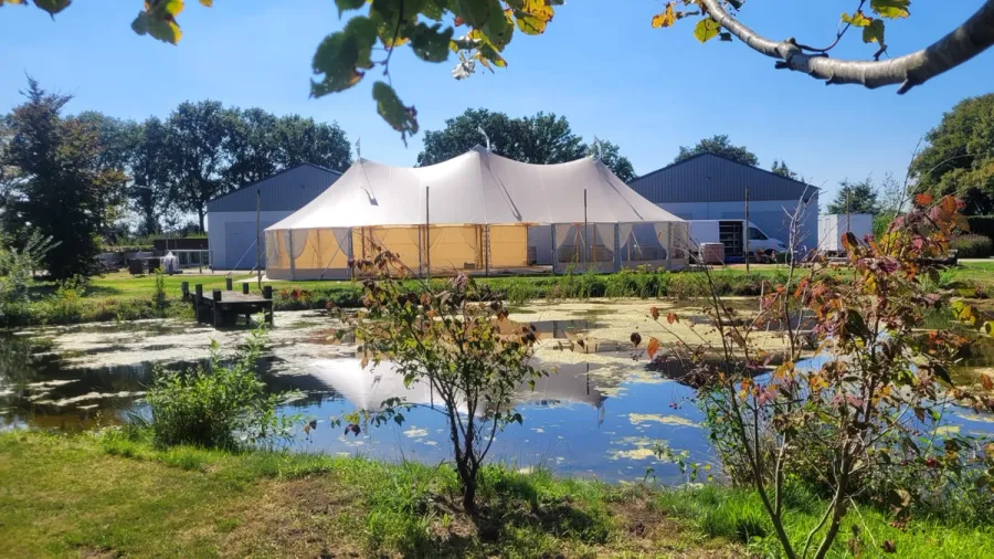 Folly & Fern marquee wedding