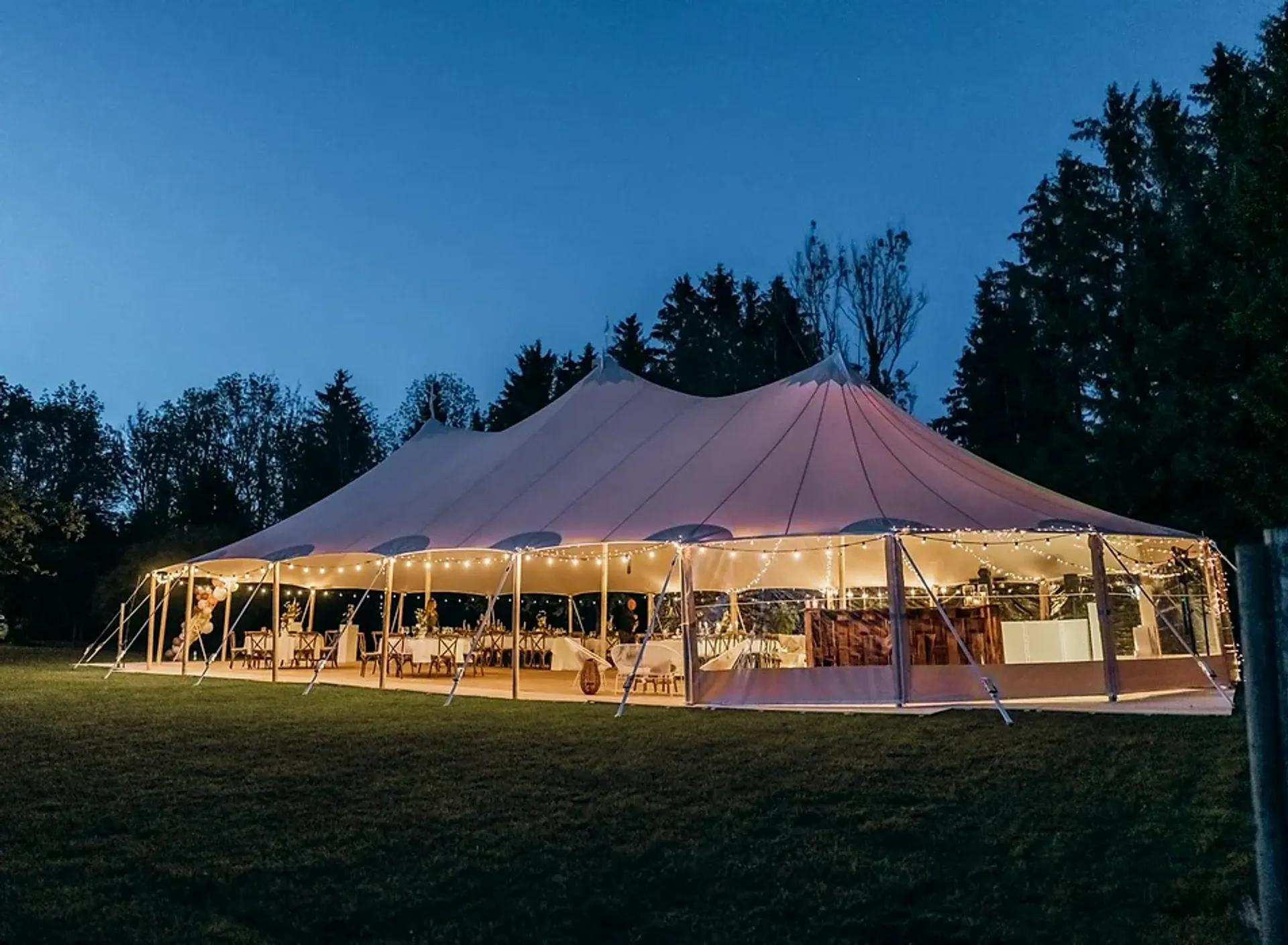 Folly & Fern marquee