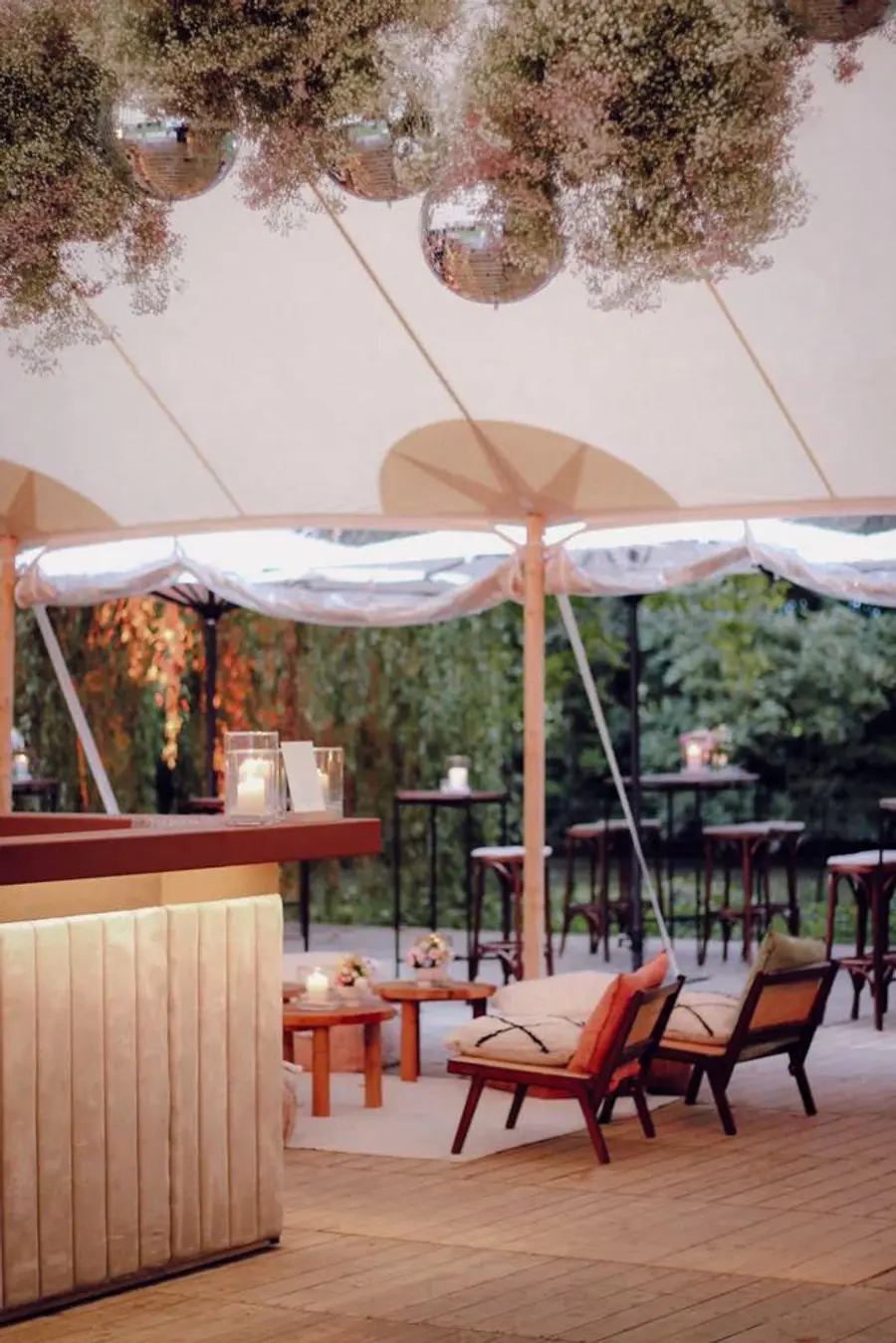Folly & Fern marquee wedding
