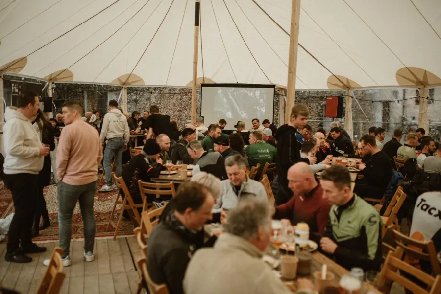 Folly & Fern marquee wedding