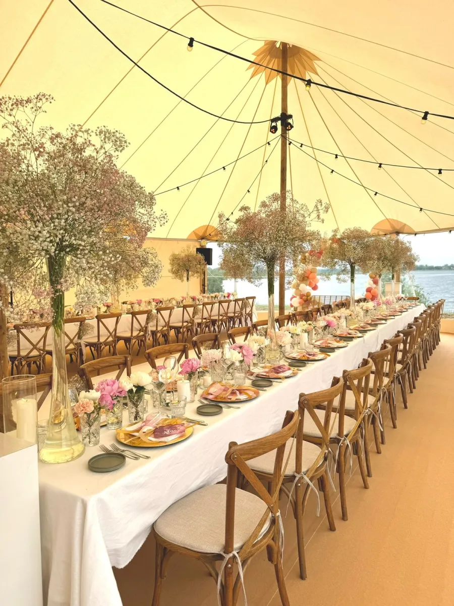 Folly & Fern marquee wedding