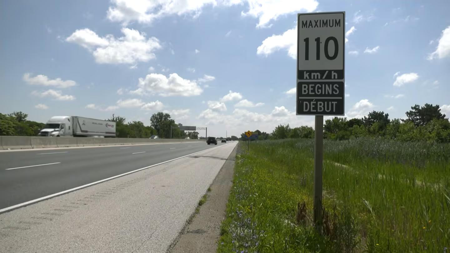 Ontario Is Raising Highway Speed Limits to 110 km/h While Trucks Remain Governed at 105 km/h