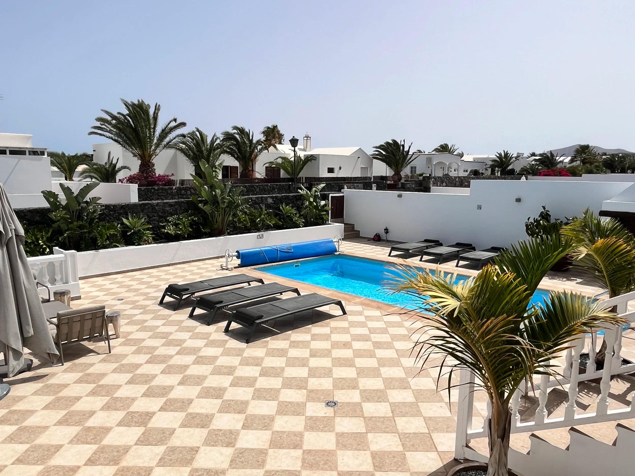 Puerto Calero villa pool