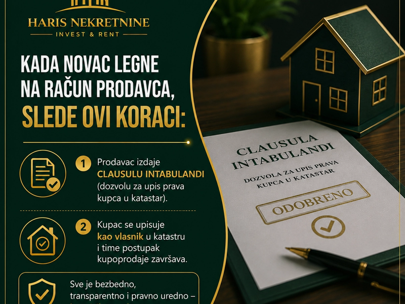 PRVO POTPISIVANJE UGOVORA PA ONDA ISPLATA NOVCA 🤝 — slika 7