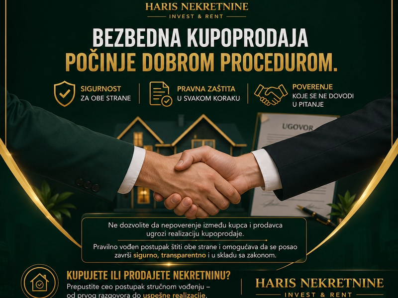 PRVO POTPISIVANJE UGOVORA PA ONDA ISPLATA NOVCA 🤝 — slika 9