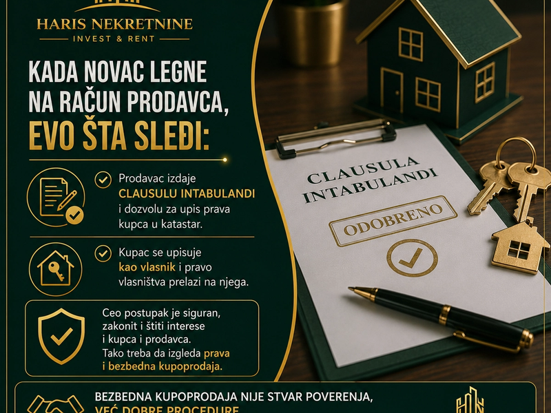 PRVO POTPISIVANJE UGOVORA PA ONDA ISPLATA NOVCA 🤝 — slika 8