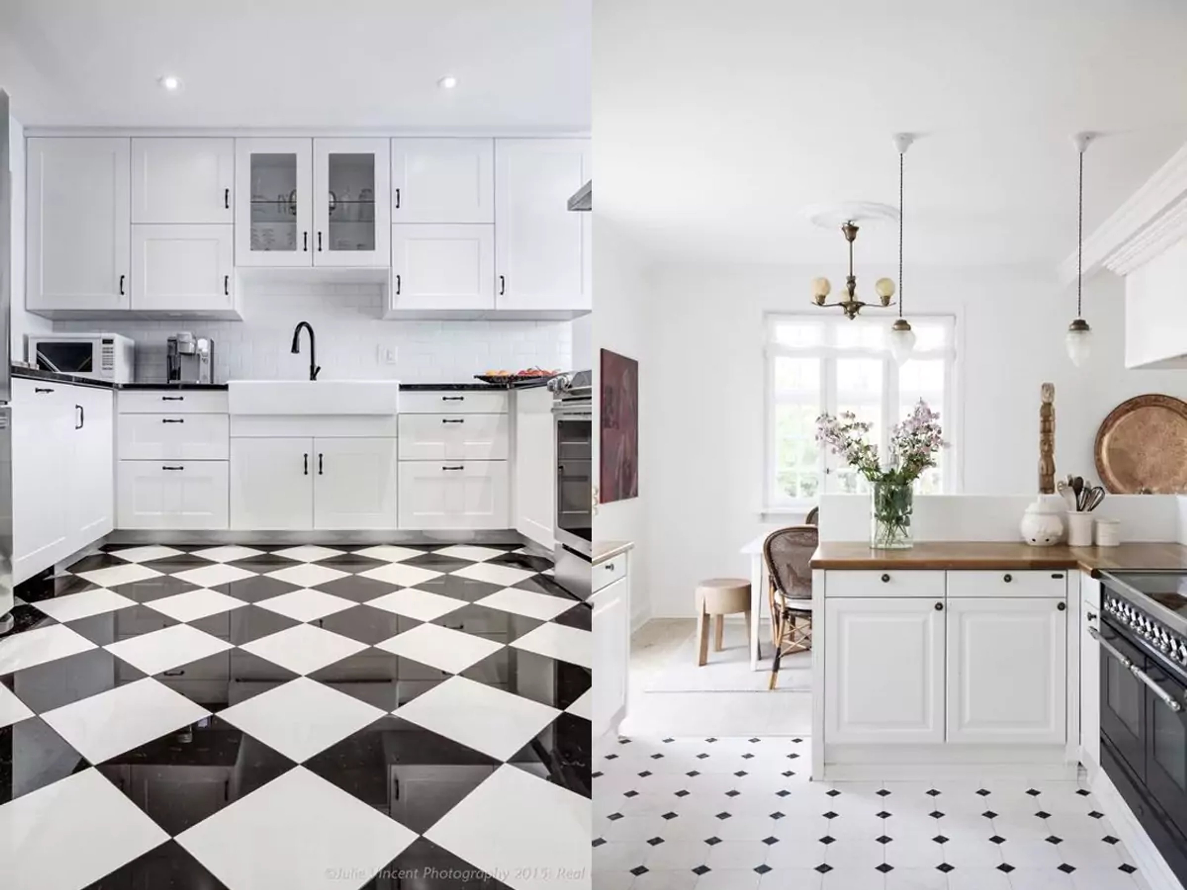 large tile for kitchen