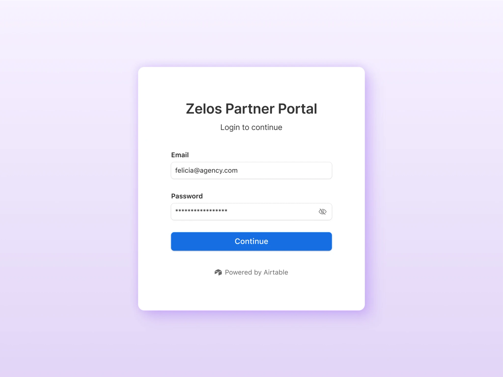 Custom sign-in page for guests