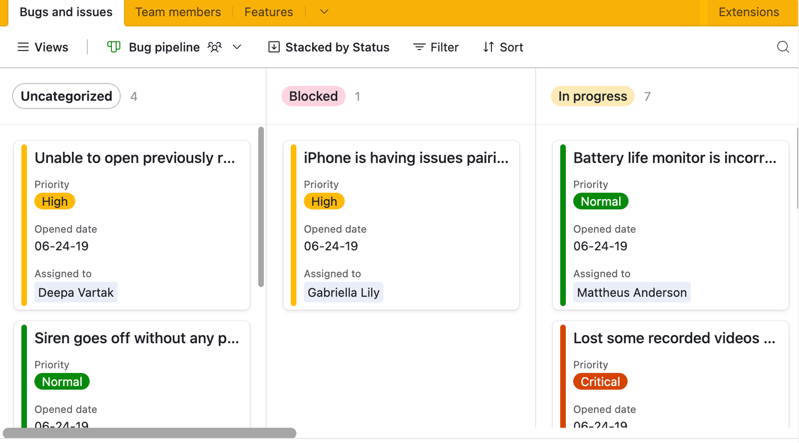 bug tracker