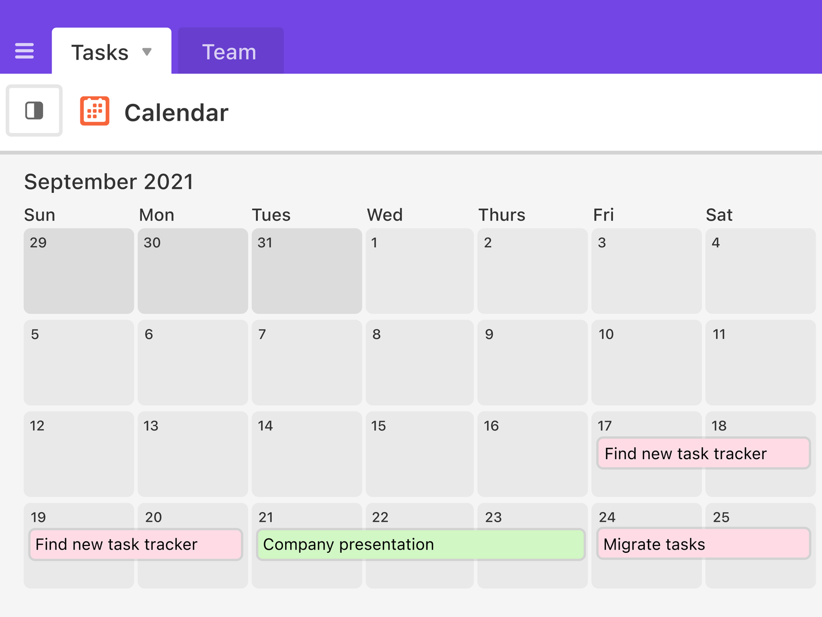 Never miss a date with Calendar View